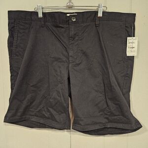 Open Edit Shorts Size 40W Black Stretch Skinny Fit Pockets Cotton Blend NEW